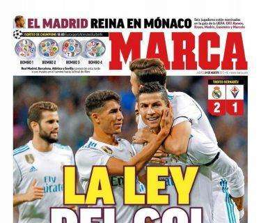 PORTADA - Marca centra sus focos en el protagonista de la noche: "La ley del gol"