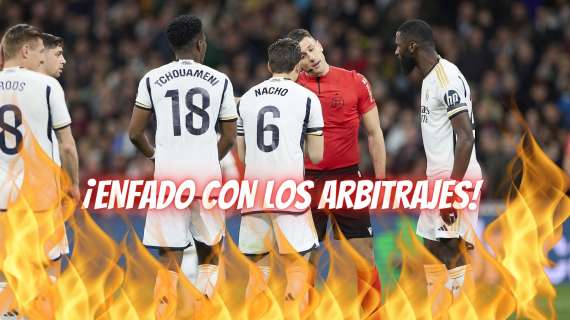 El Real Madrid estalla contra los árbitros: decisión tomada