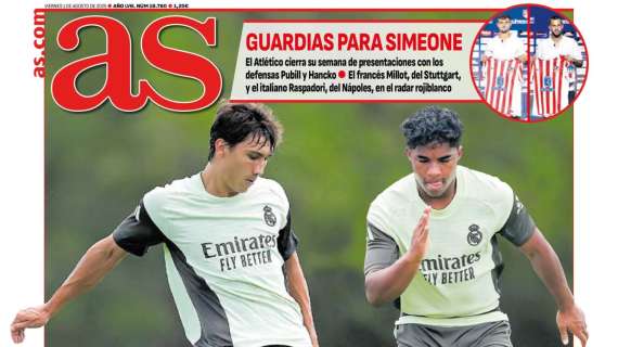 "Endrick o Gonzalo, esa es la cuestión": la portada del diario AS