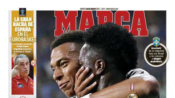 Marca abre su portada con Vinicius: "Con Xabi se habla en el campo"