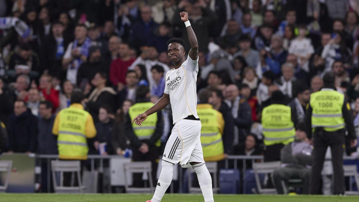 El increíble estado de forma de Vinicius sigue vigente 