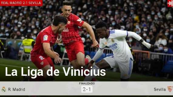 Marca: "La Liga de Vinicius"