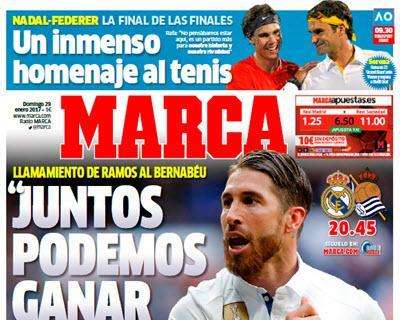 PORTADA - Marca: "Juntos podemos ganar la Liga"