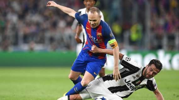 La Juventus quiere rehacerse de la derrota volviendo a la carga por Iniesta