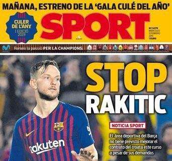 Sport - Rakitic podría abandonar el Barça en verano