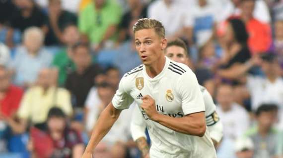 Marcos Llorente despide a Mayoral: "A seguir luchando y haciendo goles"