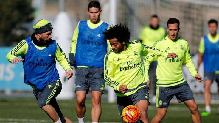 El Madrid sigue trabajando para el partido frente al Granada