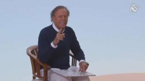 VÍDEO - Julio Iglesias anima a la afición a acudir al Bernabéu para el partido de veteranos