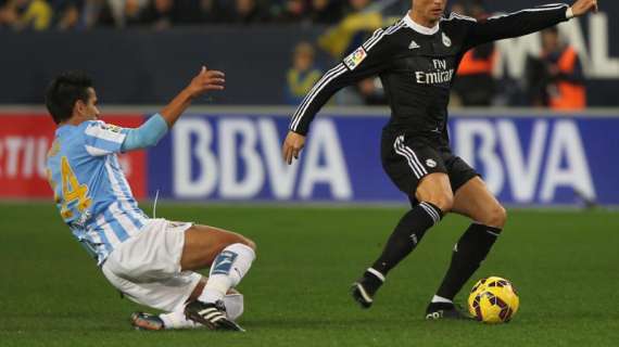 Málaga, el once inicial ante el Madrid