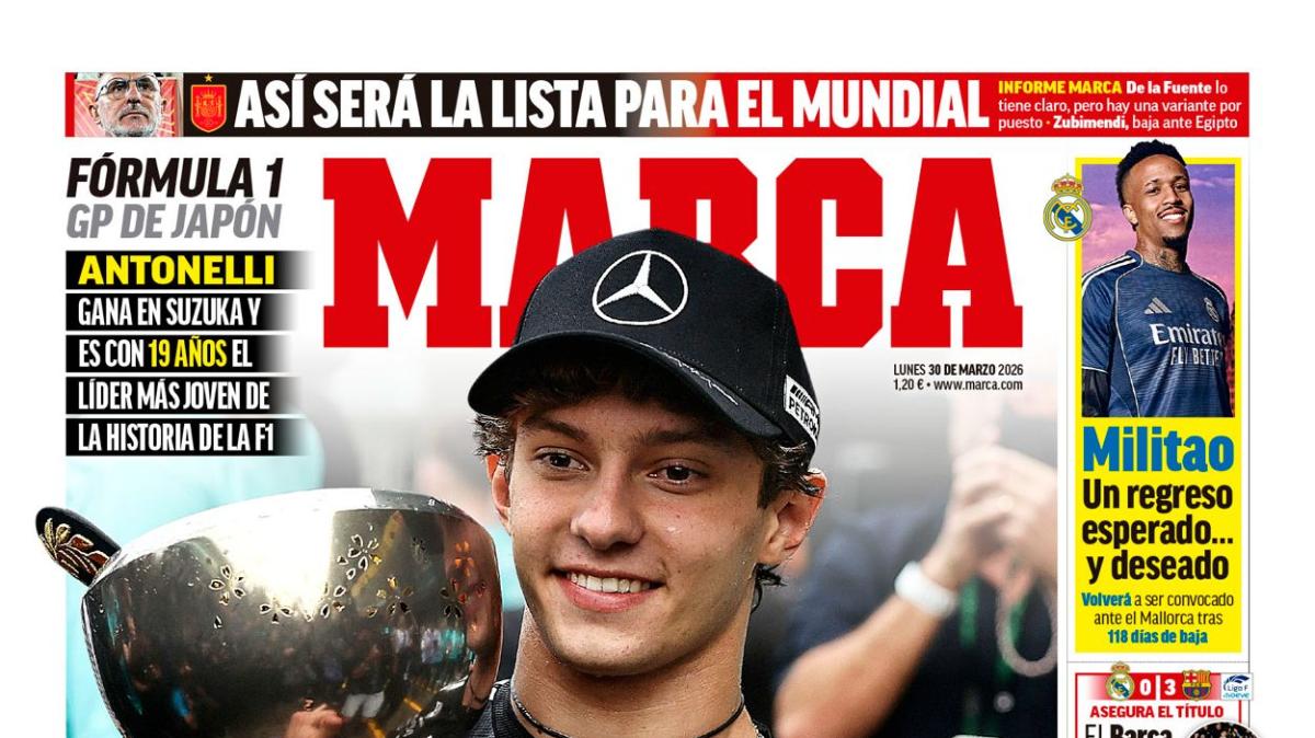 La Fórmula 1 y la entrevista de Rummenigge son los protagonistas de las portadas
