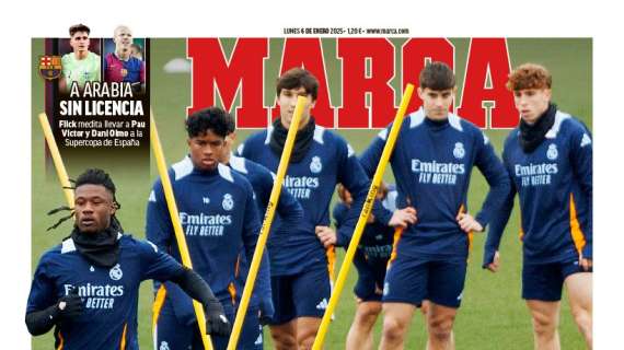 Los niños del Real Madrid, protagonistas en Marca