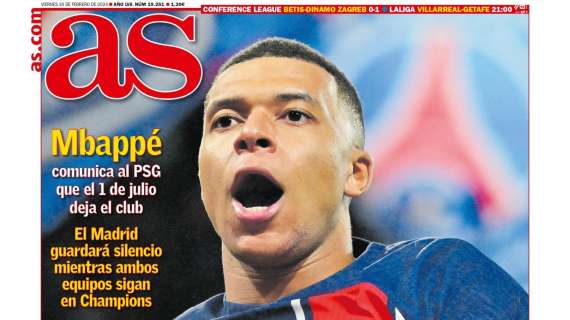 PORTADA | AS: "Adiós París"