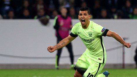Agüero, en plena forma para medirse al Madrid