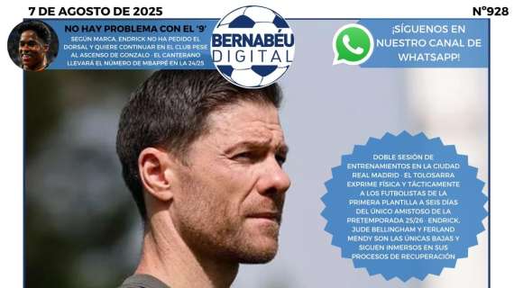 El sargento Xabi Alonso, protagonista en la portada de Bernabéu Digital