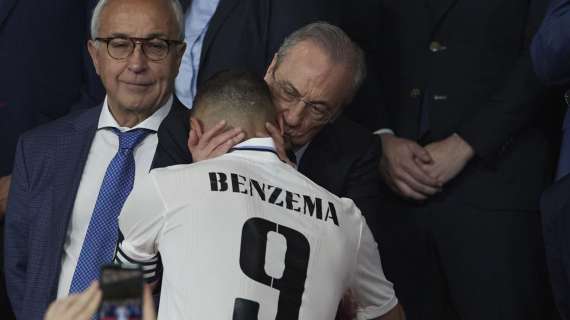 Benzema y Florentino, Madrid