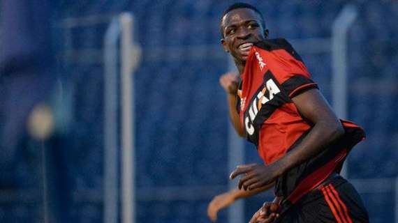 Renovación con truco: Vinicius Junior extiende su contrato con el Flamengo hasta 2022. Hay aumento de cláusula