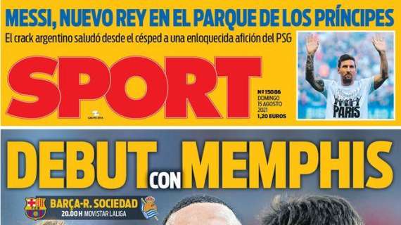 PORTADA | Sport: "Benzema le da la victoria al Madrid"