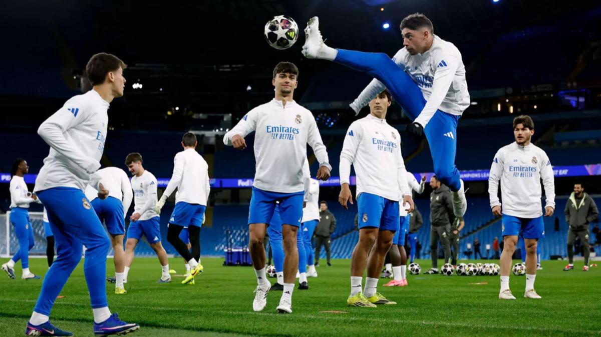 Ojo: los cuatro invitados sorpresa en el entrenamiento del Real Madrid