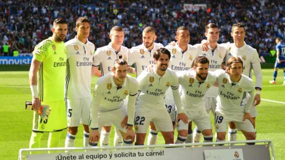 ONCE INICIAL - Zidane repite el once del Calderón. Nacho suplente