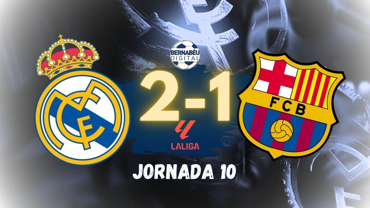 Real Madrid 2-1 FC Barcelona, FINAL | ¡Sigue el pospartido!