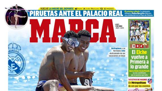 Marca destaca en portada "la tarea de Bellingham"