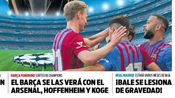 PORTADA | Sport: "¡Bale se lesiona de gravedad!"