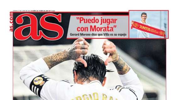 PORTADA | As: "Sergio Ramos, se va una leyenda. Tendrá acto de despedida"