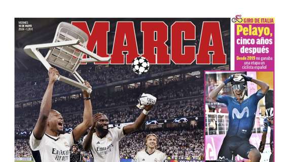 PORTADA | Marca: "Locura por un asiento en Wembley"