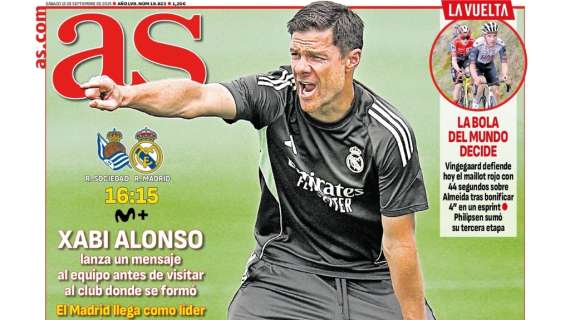 AS saca en primera plana la última bomba de Xabi Alonso