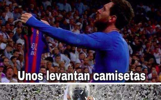 FOTO - Palo de Roncero a Messi: "Unos levantan camisetas y otros levantan copas"