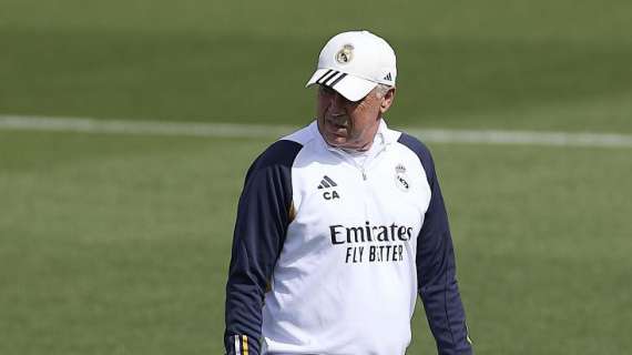 Ancelotti sigue preparando el clásico con seis bajas seguras