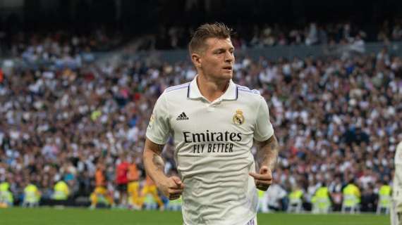 Toni Kroos con el Real Madrid