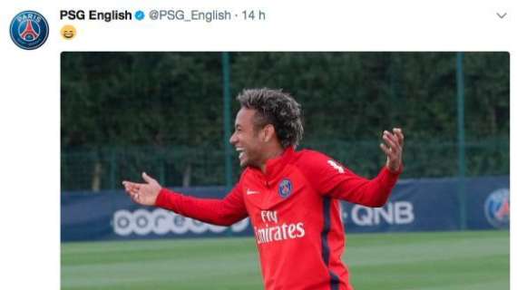 El PSG vacila al Barça: sube una foto de Neymar riéndose durante la Supercopa de España