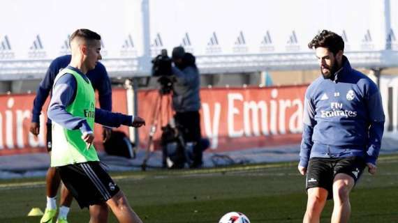 FOTO - El Madrid le quita hierro al asunto: Entrenamiento normal