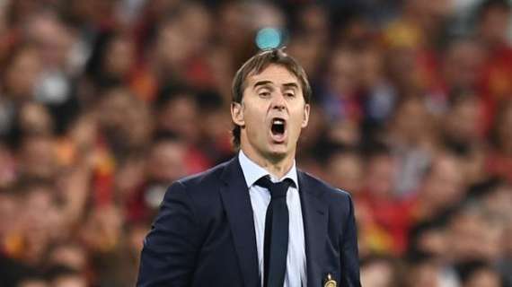 El mensaje de Lopetegui a Monchi al descanso tras el gol anulado: "Siempre igual"