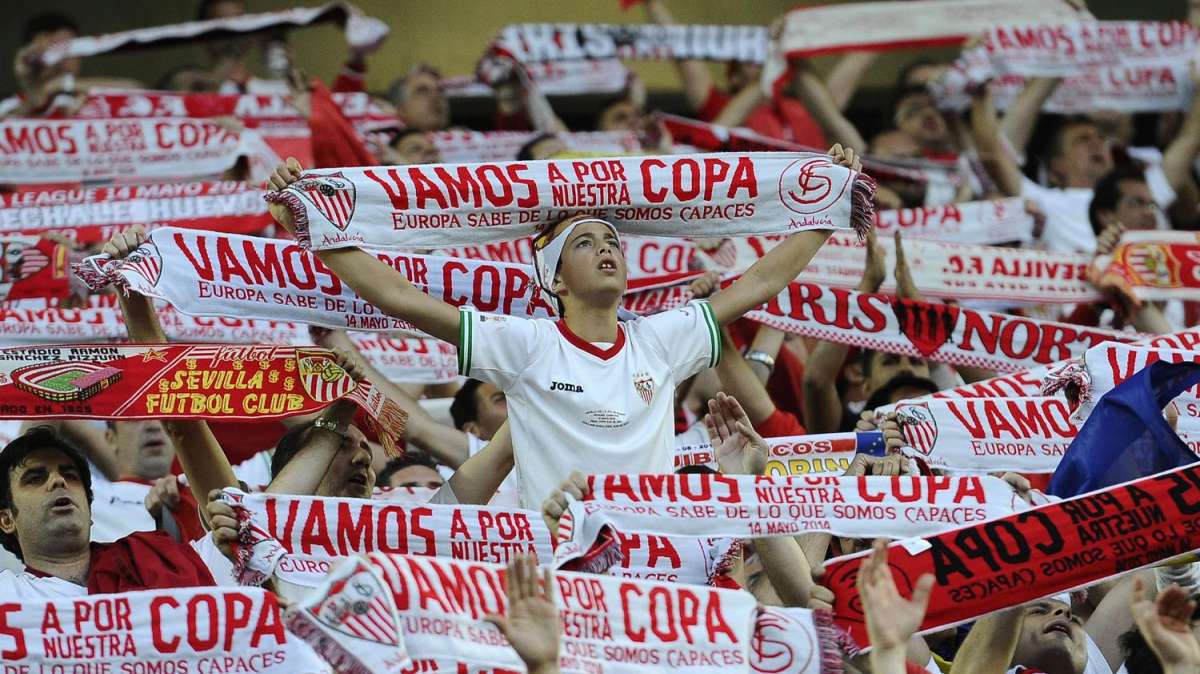 Se estiman más de 3.000 sevillistas en la Supercopa de Europa