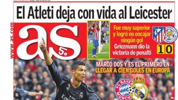 PORTADA - As: Puerta grande para Cristiano