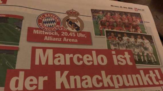 La prensa alemana carga contra Marcelo: "Es el punto débil del Madrid"