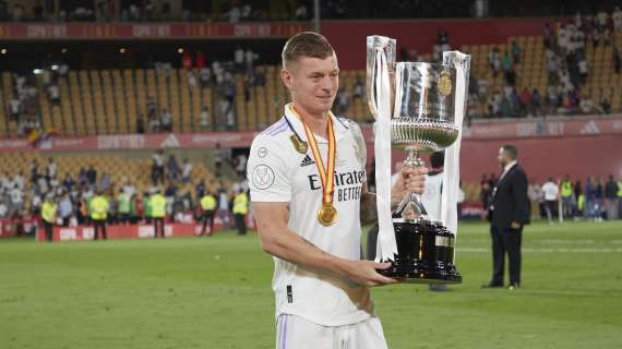 Toni Kroos con el Real Madrid