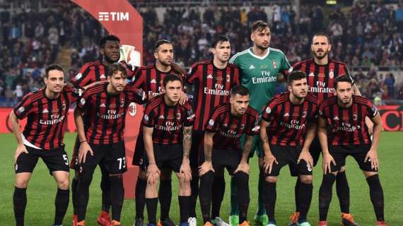 ONCE INICIAL  - Higuaín comanda al Milan en su debut como rossonero