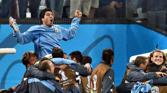 VIDEOGOLES: Uruguay 2-1 Inglaterra