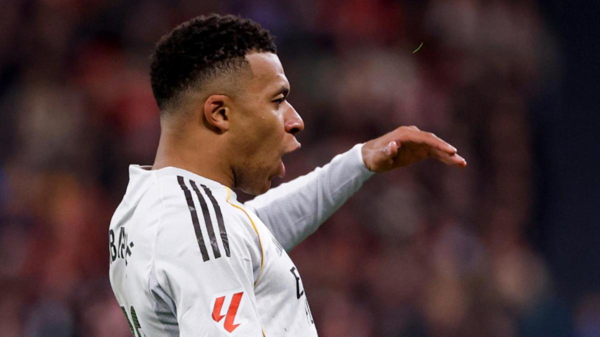 Mbappé, la nota positiva del Real Madrid en el desastre de Lisboa