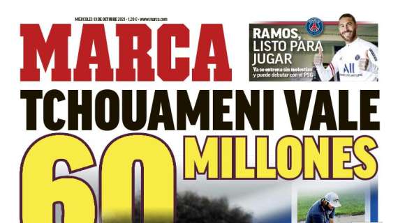 PORTADA | Marca: "Tchouaméni vale 60 millones"
