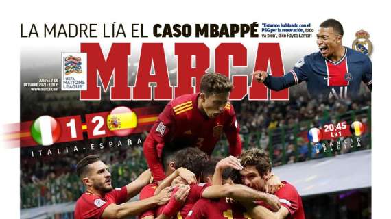 PORTADA | Marca: "La madre lía el caso Mbappé"