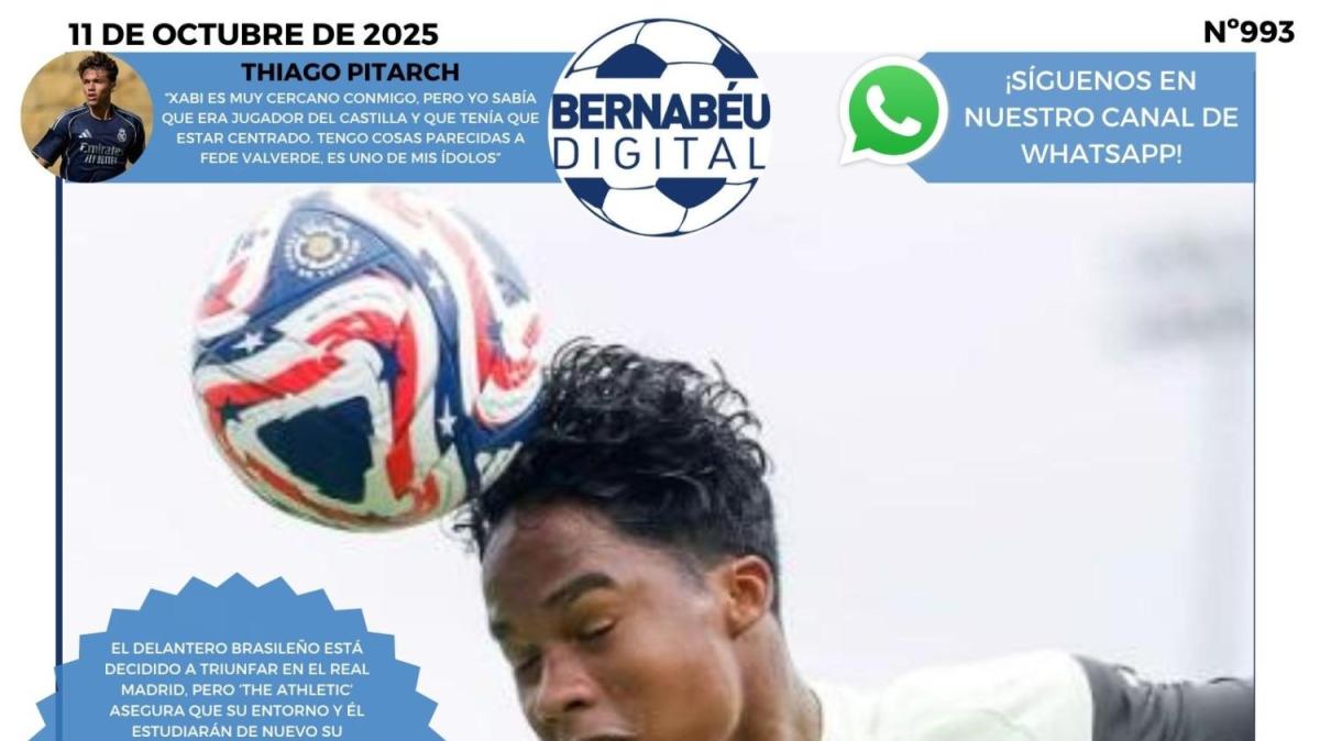 La portada BD abre con las dudas de Endrick en el Real Madrid
