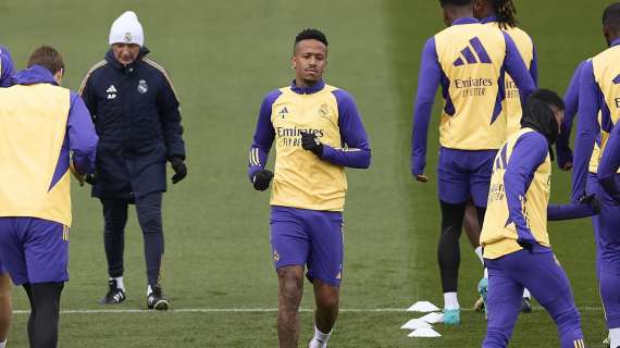 Militao vuelve a entrenar