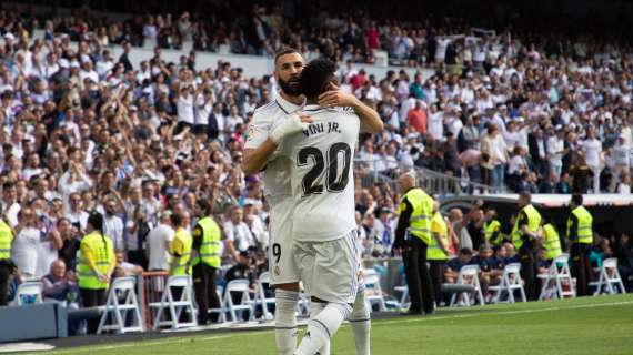 Benzema y Vinicius