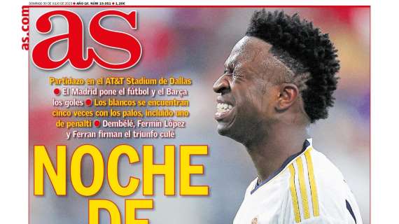 PORTADA | AS: "Noche de palos"