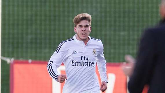 Álvaro, el último en unirse a la lista de goleadores del Castilla