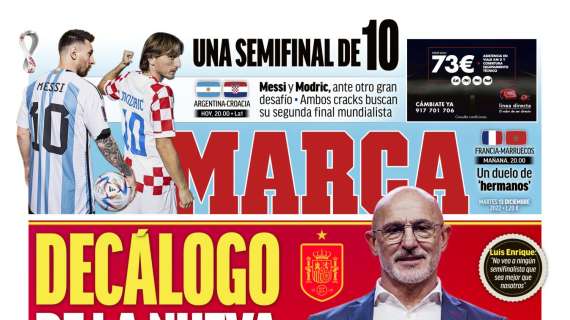 PORTADA | Marca, sobre Ancelotti: "Brasil quiere un imposible"